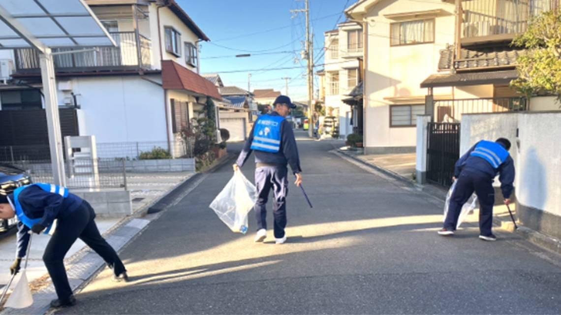 本社周辺地域の清掃活動