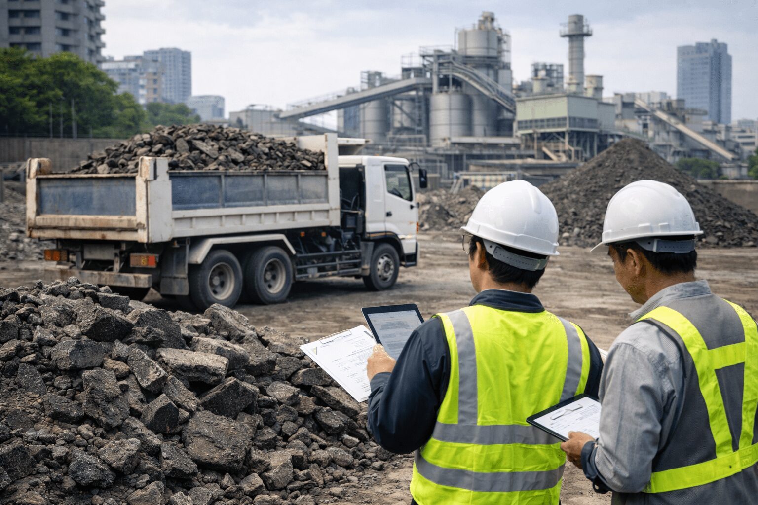 アスファルトの処分