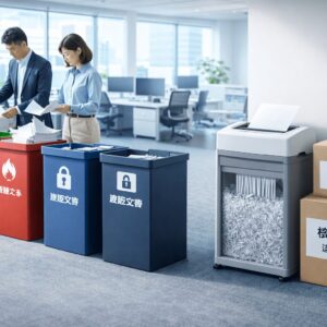 オフィスから出る紙ごみ