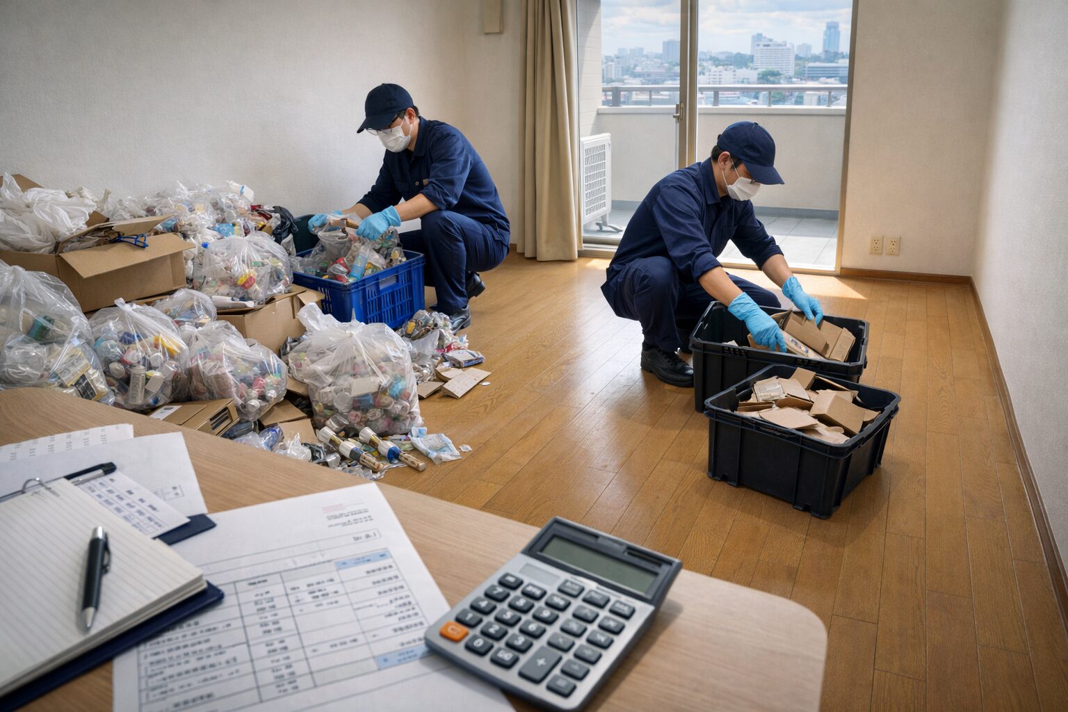 ゴミ屋敷の片付け費用相場は？