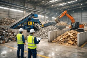 中間処理場の画像