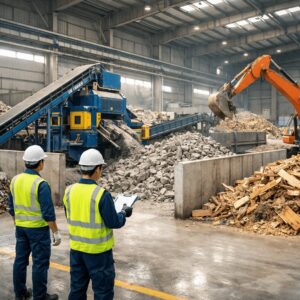 中間処理場の画像