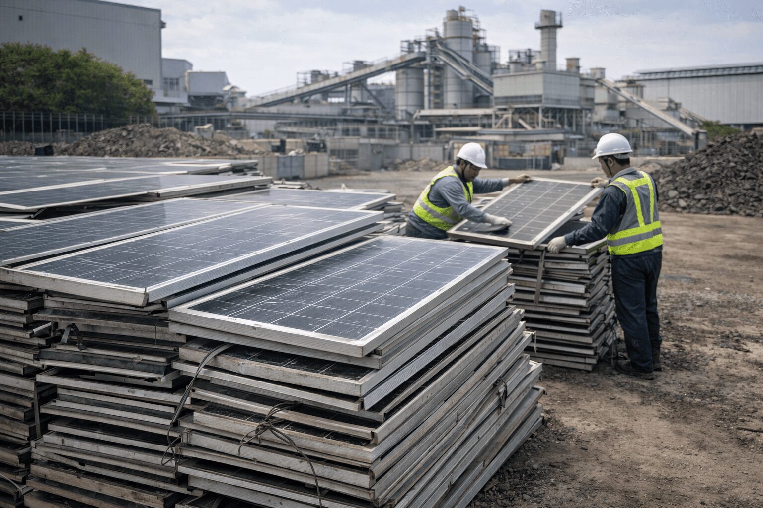 太陽光パネルの処分
