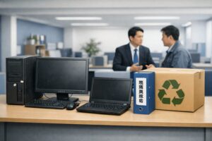 法人のパソコンは産業廃棄物！