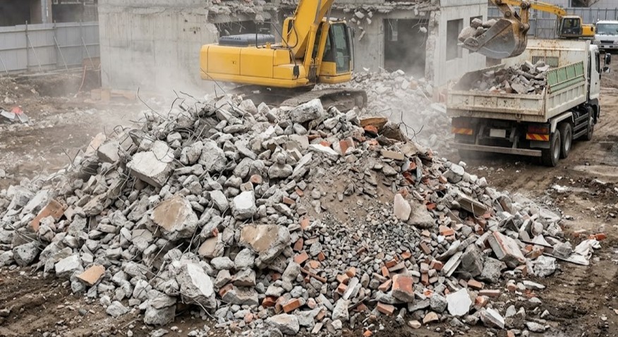 コンクリートがらの処分方法｜処分する場合の注意点・業者の選び方も