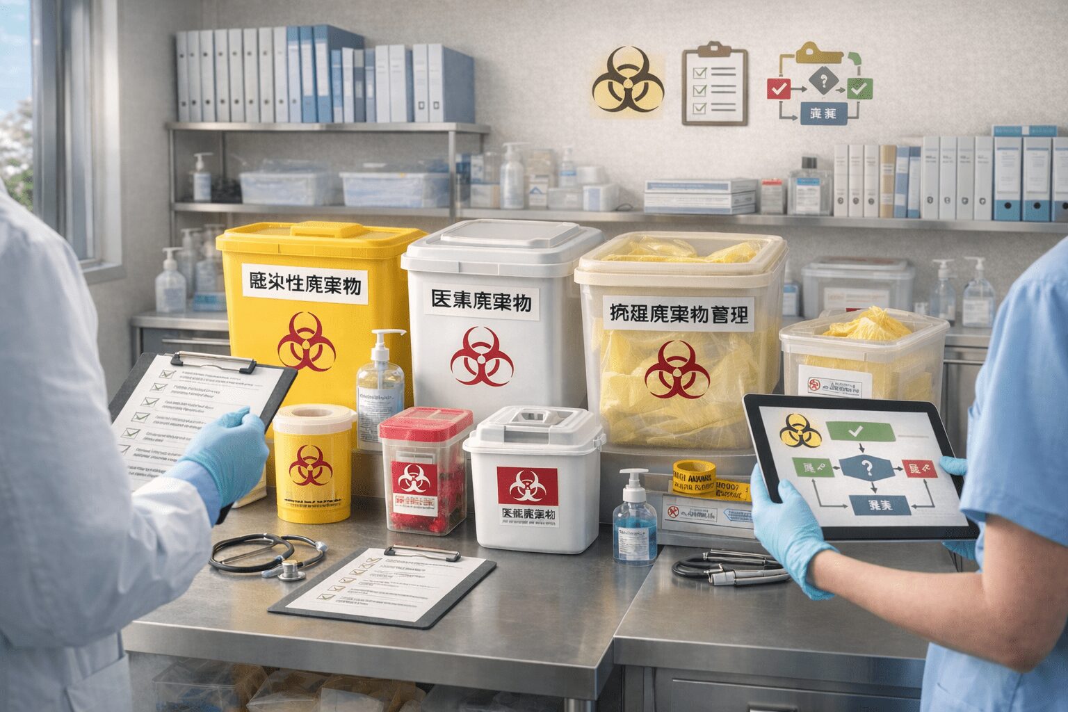 医療廃棄物管理の現場