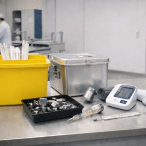 明るく清潔感のある研究施設