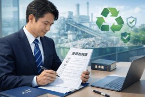 【担当者必見】廃棄物処理の委託契約書
