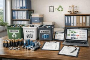 バッテリー回収と廃棄管理