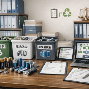 バッテリー回収と廃棄管理