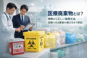 医療廃棄物とは？種類から正しい処理方法