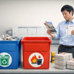 迷いがちな紙の分別