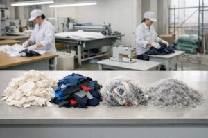 工業用テキスタイル作業場の整理