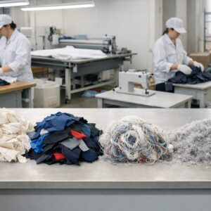 工業用テキスタイル作業場の整理